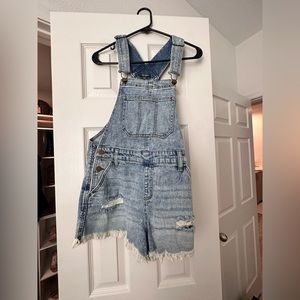 Overall Shorts
